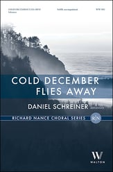 Cold December Flies Away SATB choral sheet music cover